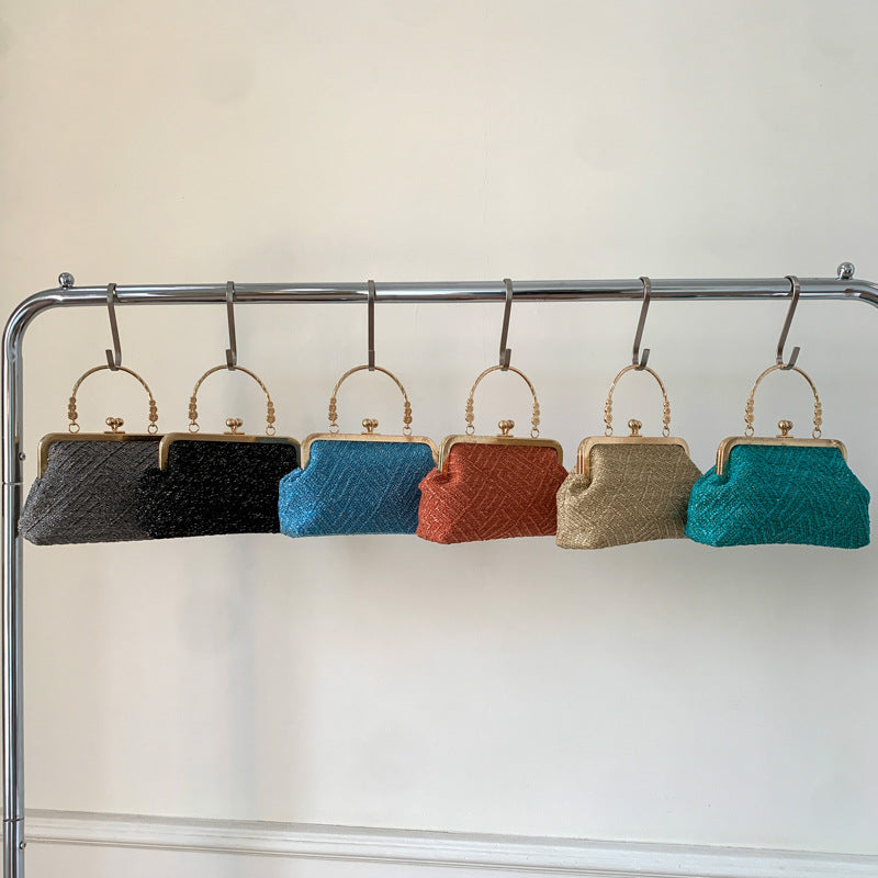 Vintage-Inspired Textured Crossbody Bag Stornfield
