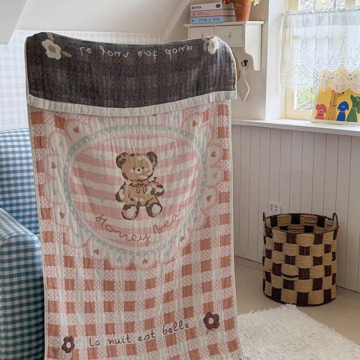 Cotton Muslin Decorative Duck Swaddle Blanket