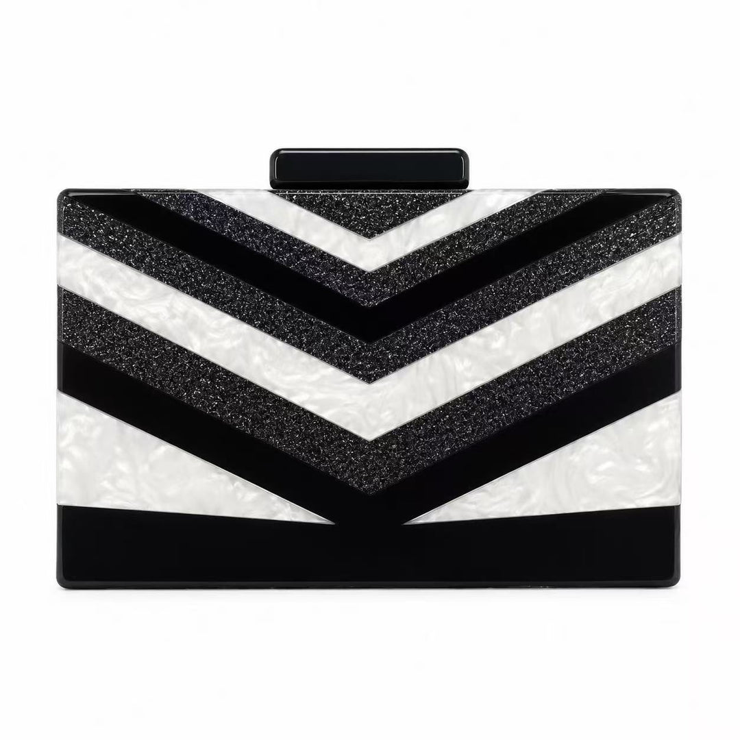 Geometric Acrylic Clutch