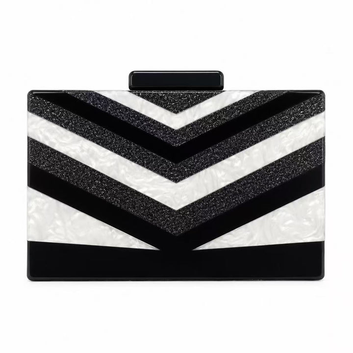 Geometric Acrylic Clutch