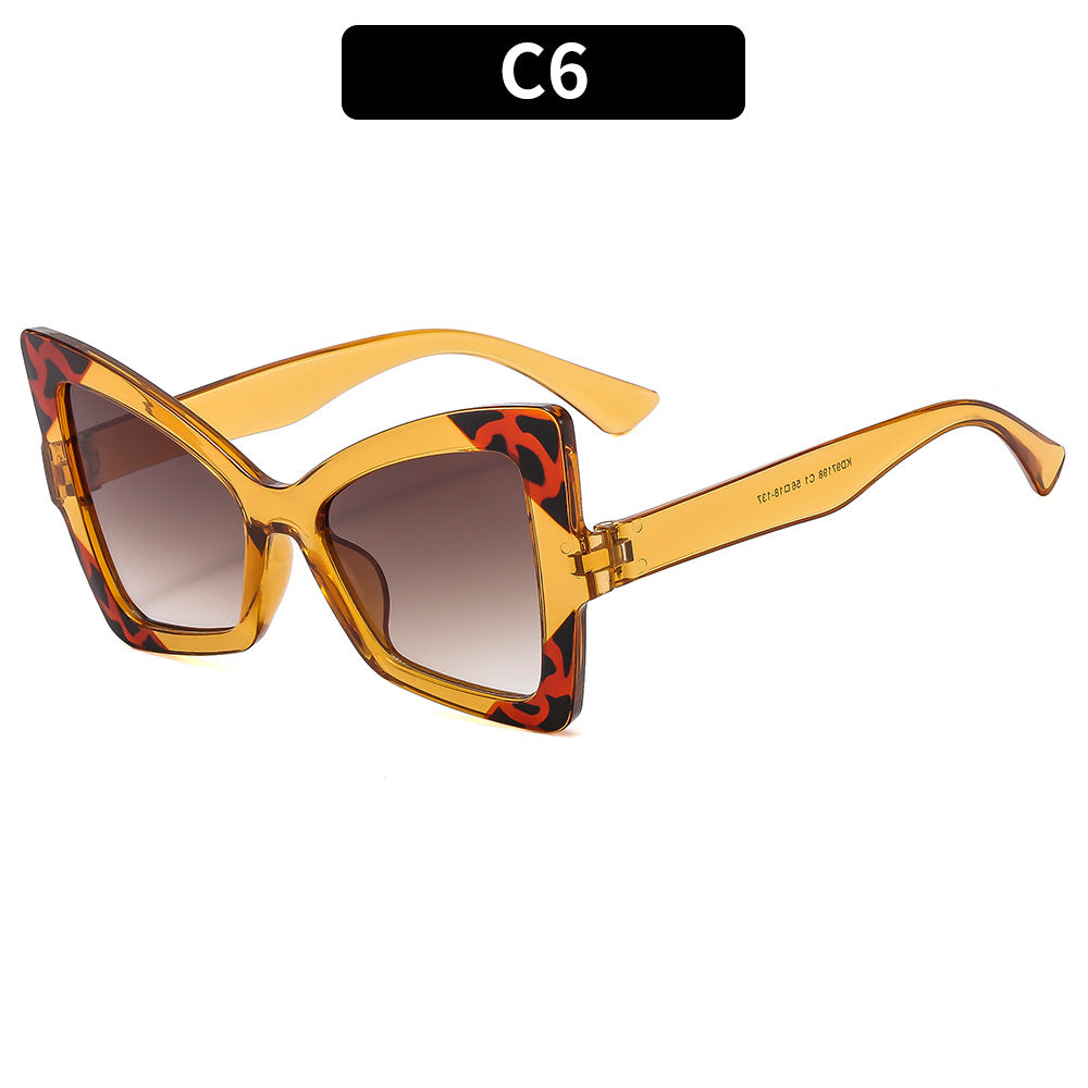 Bold Geometric Oversized Sunglasses