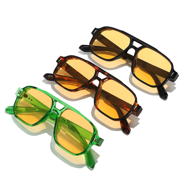 Fashion-Forward Polarized Rectangle Sunglasses Stornfield