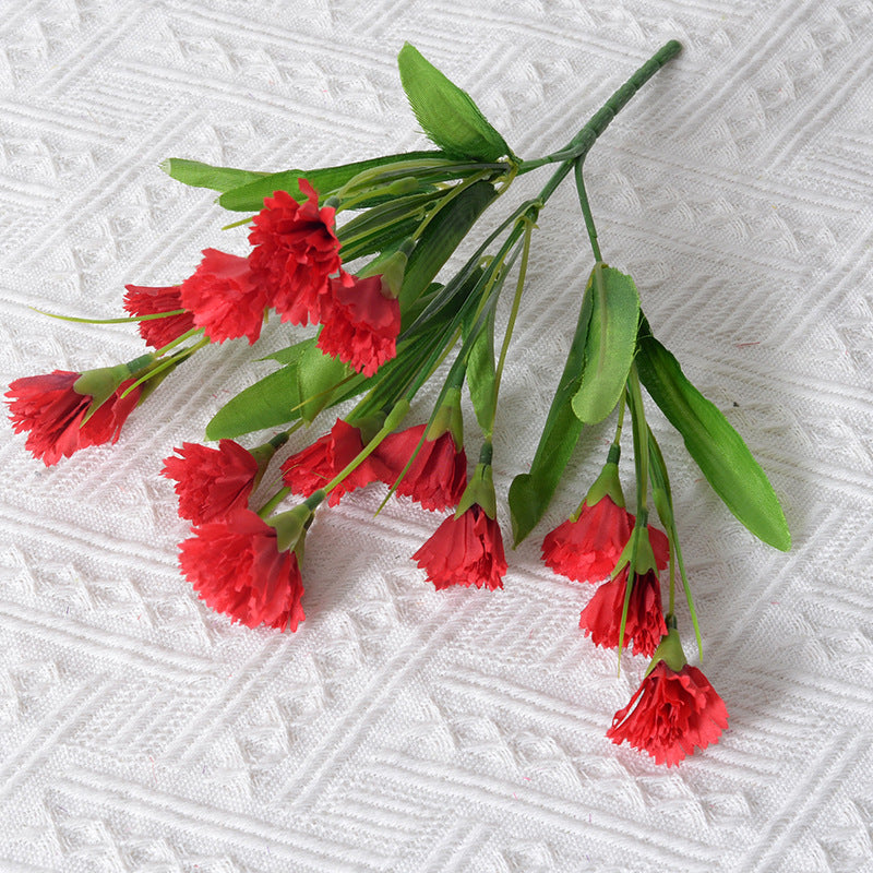 Artificial Carnation Floral Bouquet