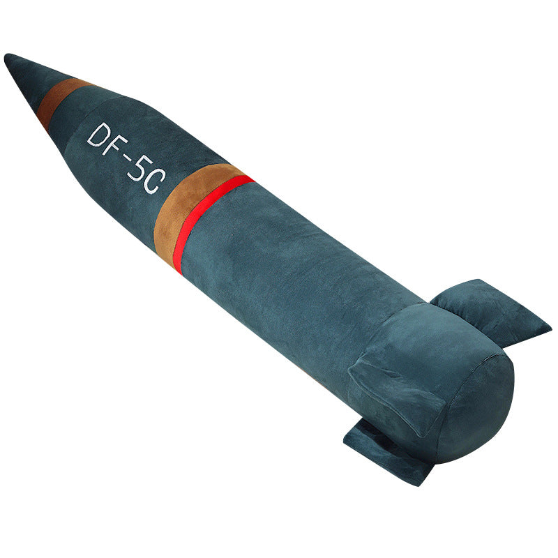 Plush Neck Support Pillow in Rocket Design Stornfield