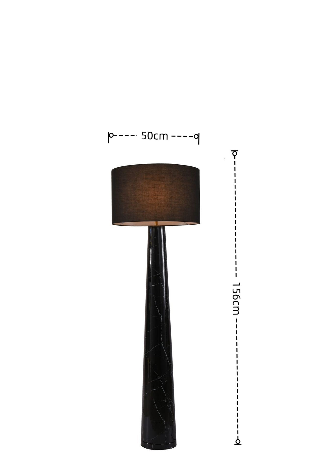 Contemporary Marble Floor Lamp