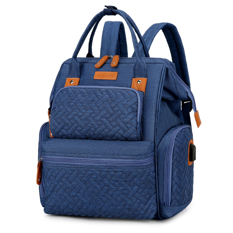 Ergonomic Multi-Compartment Diaper Backpack Stornfield