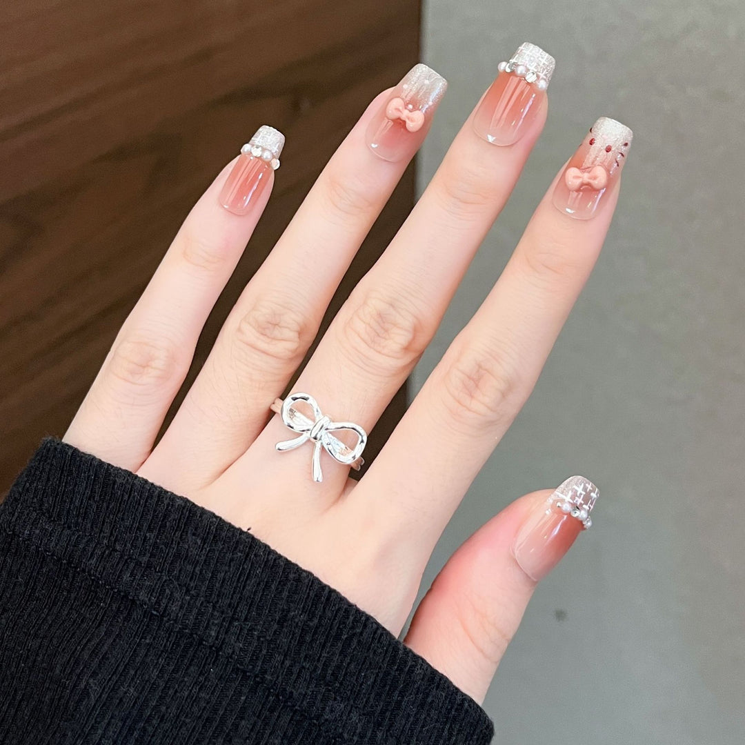 Premium Ocean-Inspired Press-On Nail Extensions Stornfield