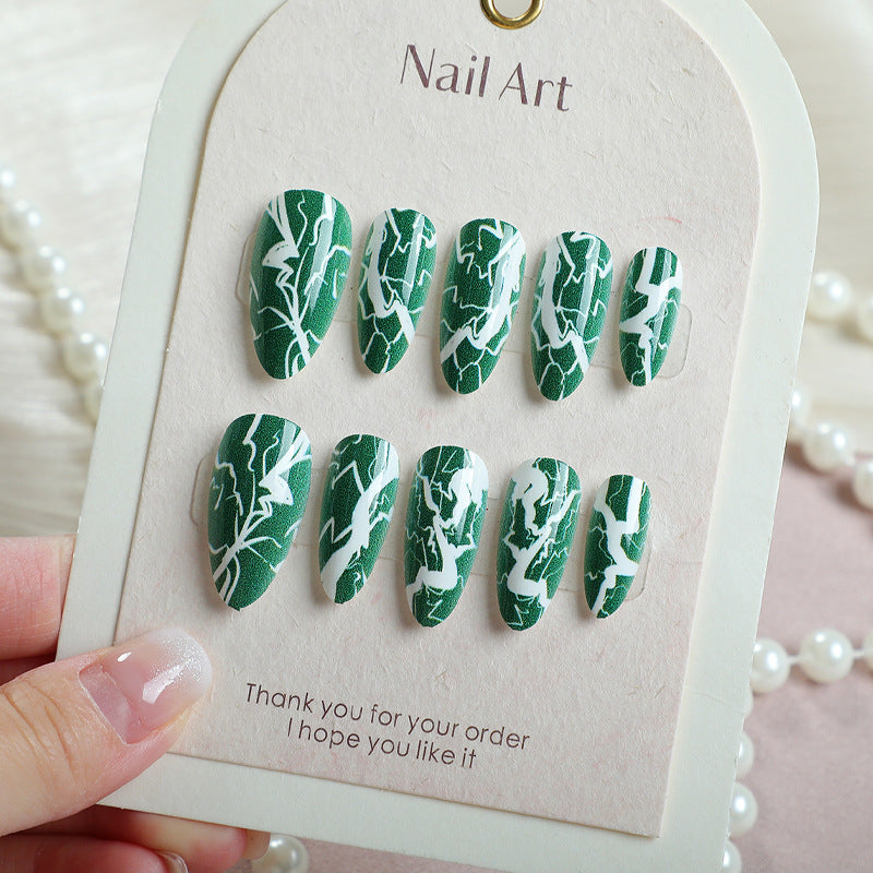 Artistic Abstract Press-On Nail Set