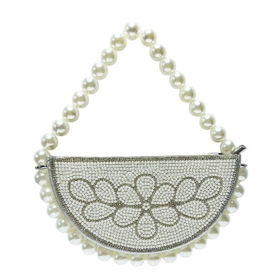 Beaded Floral Evening Bag