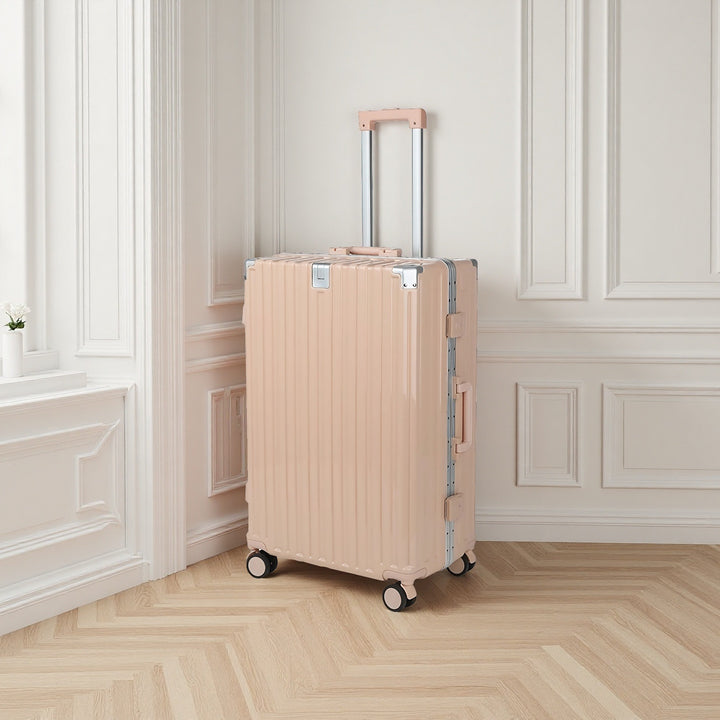 Rugged Hard-Shell Expandable Travel Suitcase Stornfield