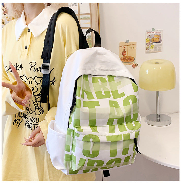 Leisure backpack with eye-catching graphic design and practical compartments Stornfield