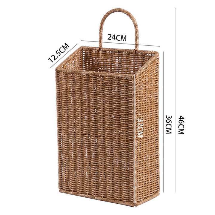 Unisex storage basket with practical carrying handle Stornfield