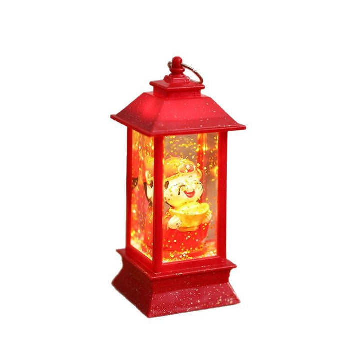 Decorative LED Lantern with festive motif Stornfield