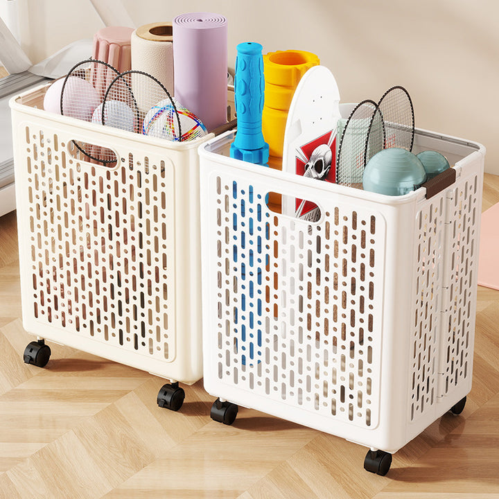 Rolling Laundry Basket Stornfield