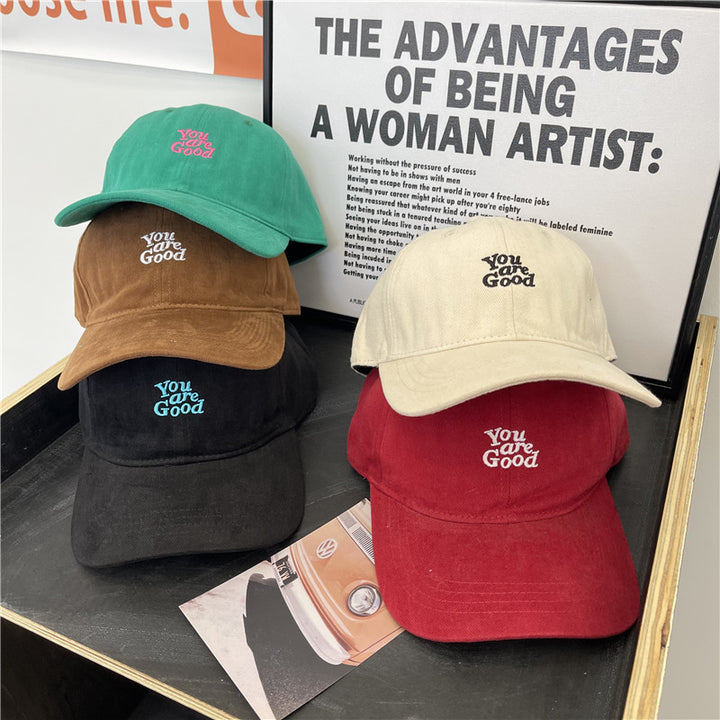 Women's Corduroy Graphic Baseball Cap Stornfield