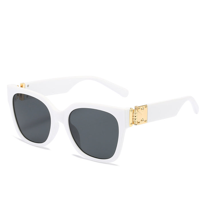 Women's elegant oversized sunglasses with luxurious metal accent Stornfield