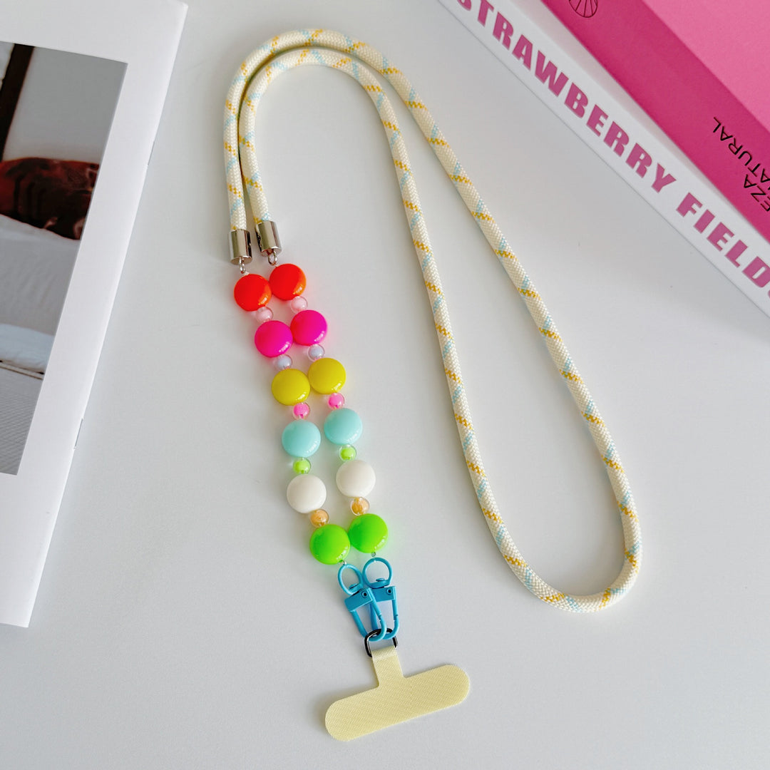 Phone chain with colorful beads Stornfield