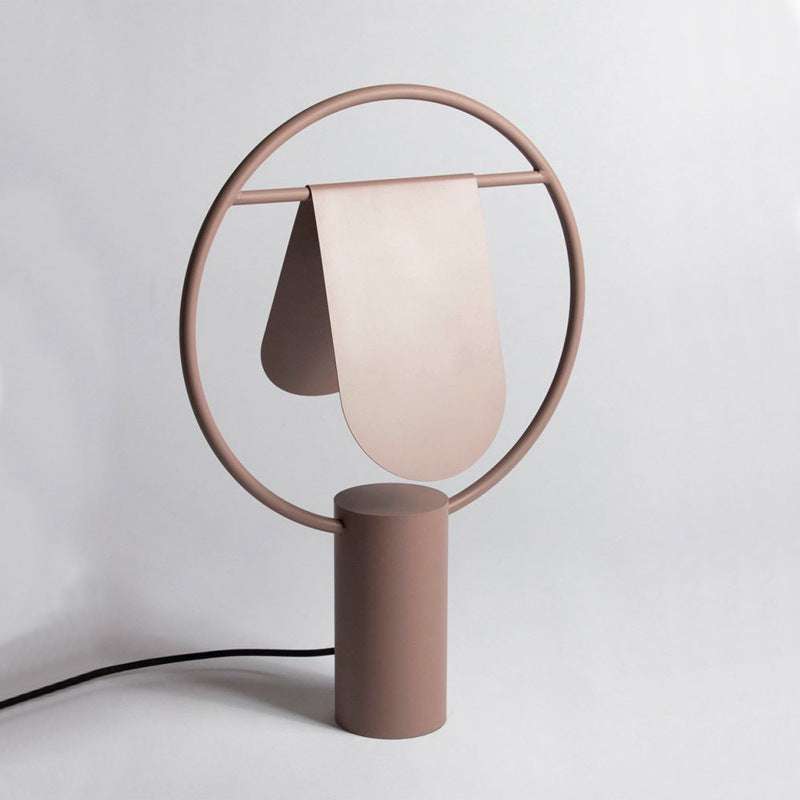 Artistic Table Lamp with Unique Silhouette