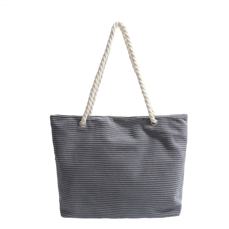 Stylish Textured Beach Tote Stornfield