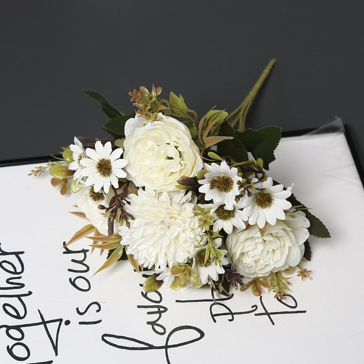 Decorative Faux Flower Arrangement for Home Display
