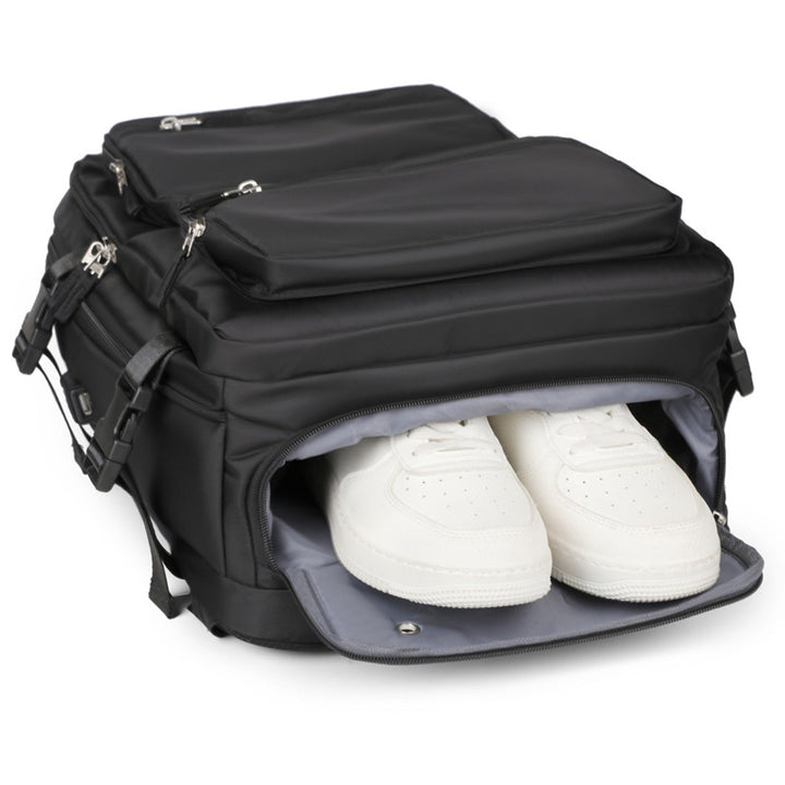 Spacious Multi-Compartment Travel Backpack Stornfield