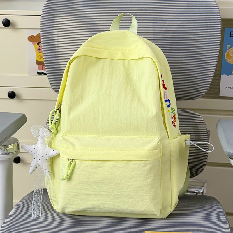 Decorative Character-Embellished Casual Backpack Stornfield