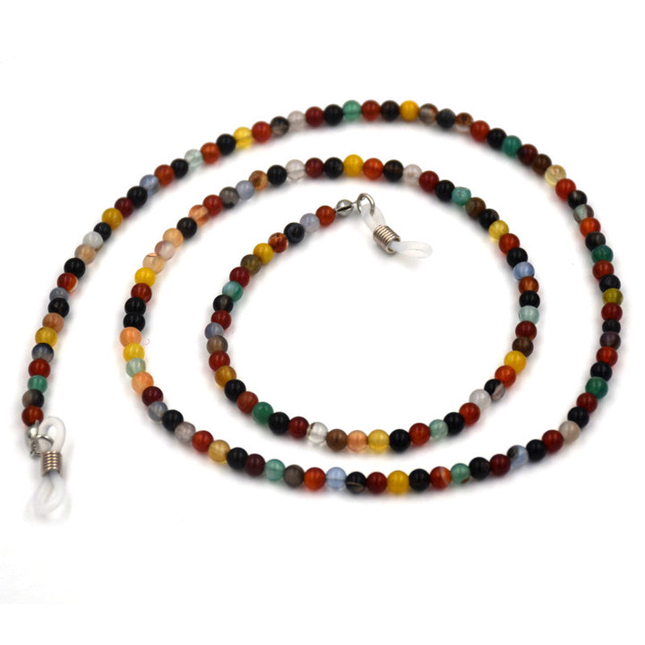 Gemstone Beaded Eyewear Retainer Chain Stornfield