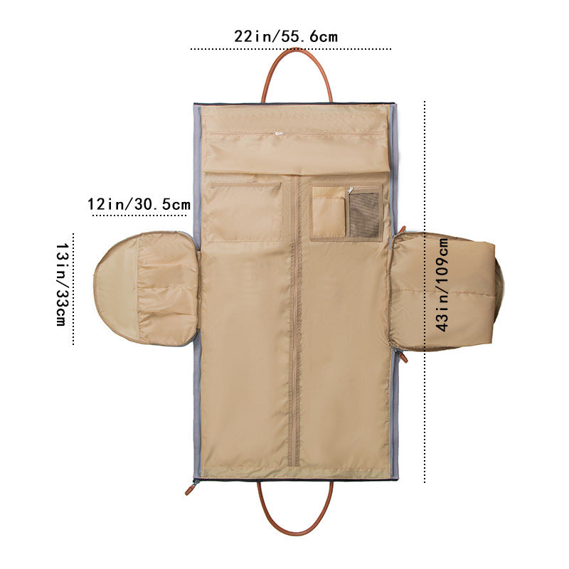 Elegant Travel Bag with Practical Outer Pockets Stornfield