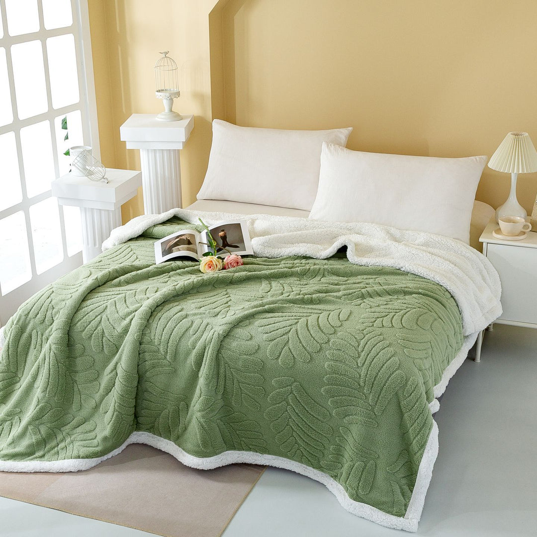 Cozy Fleece Throw Blanket Stornfield