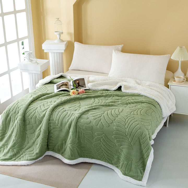 Cozy Fleece Throw Blanket Stornfield
