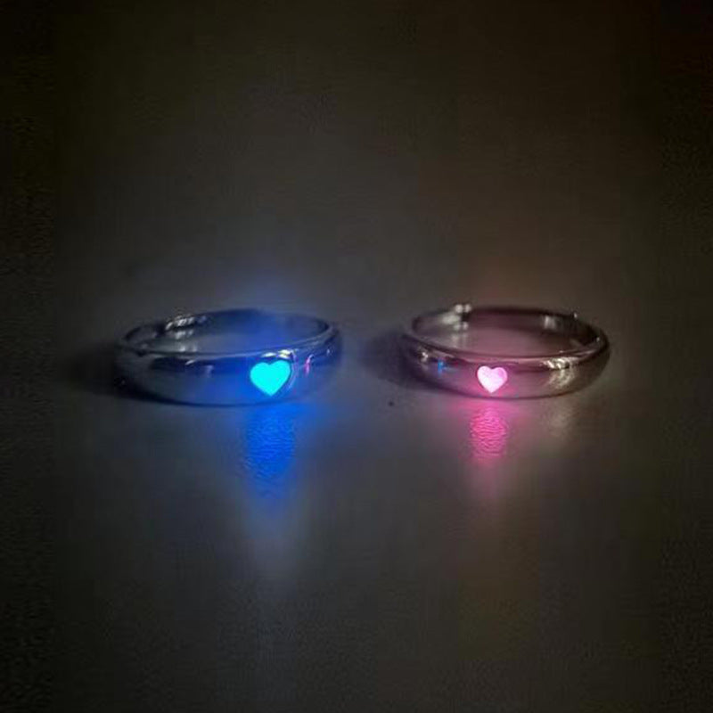 Stylish ring with heart motif Stornfield