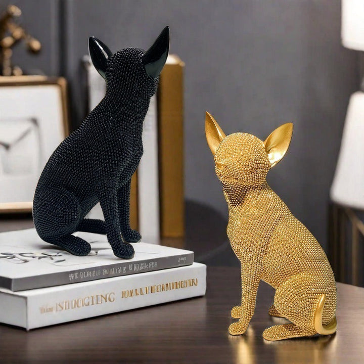 Decorative dog figure in modern design Stornfield