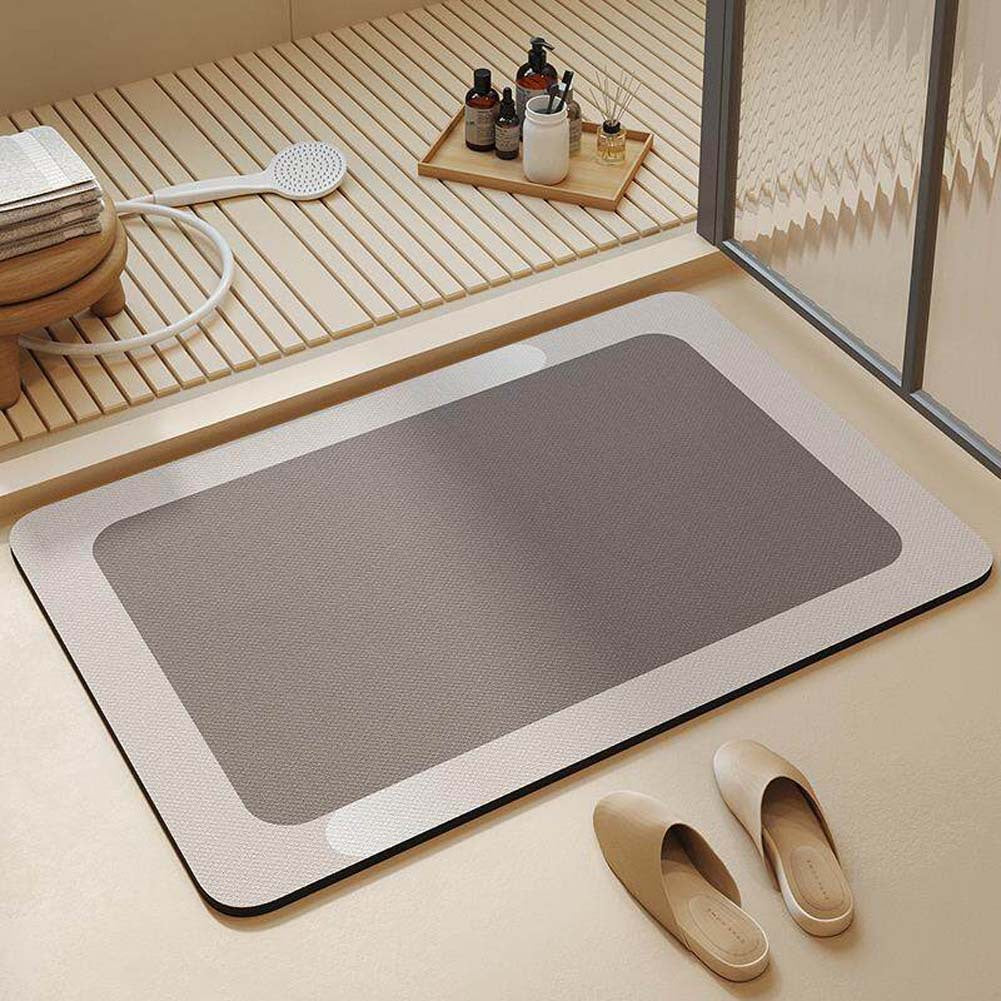 Decorative Oval Bath Mat
