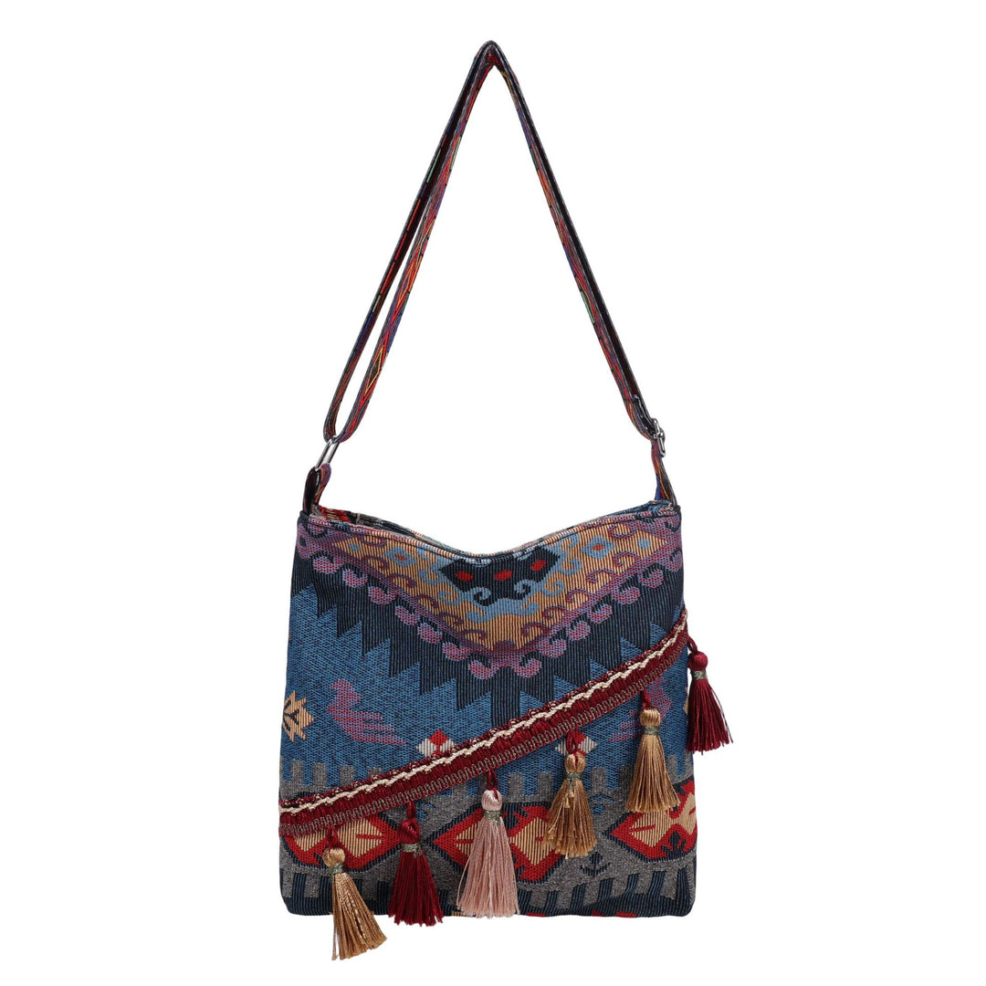 WoBohemian Style Embroidered Shoulder Bag Stornfield