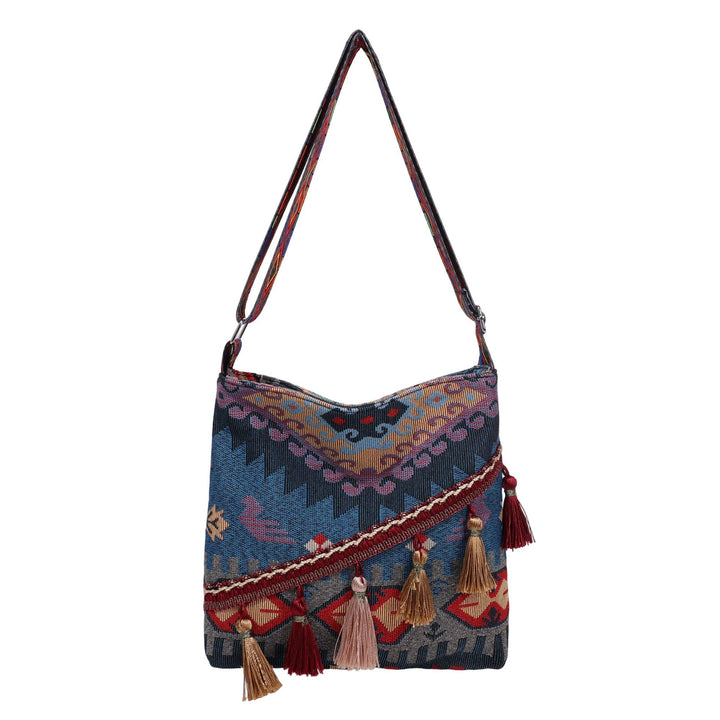 WoBohemian Style Embroidered Shoulder Bag Stornfield