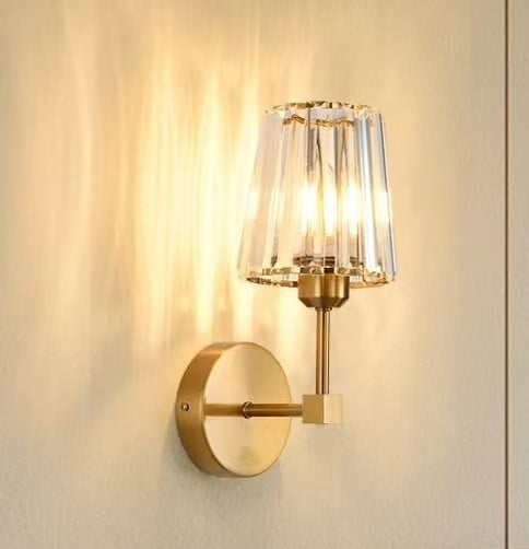 Modern Crystal Glass Wall Sconce