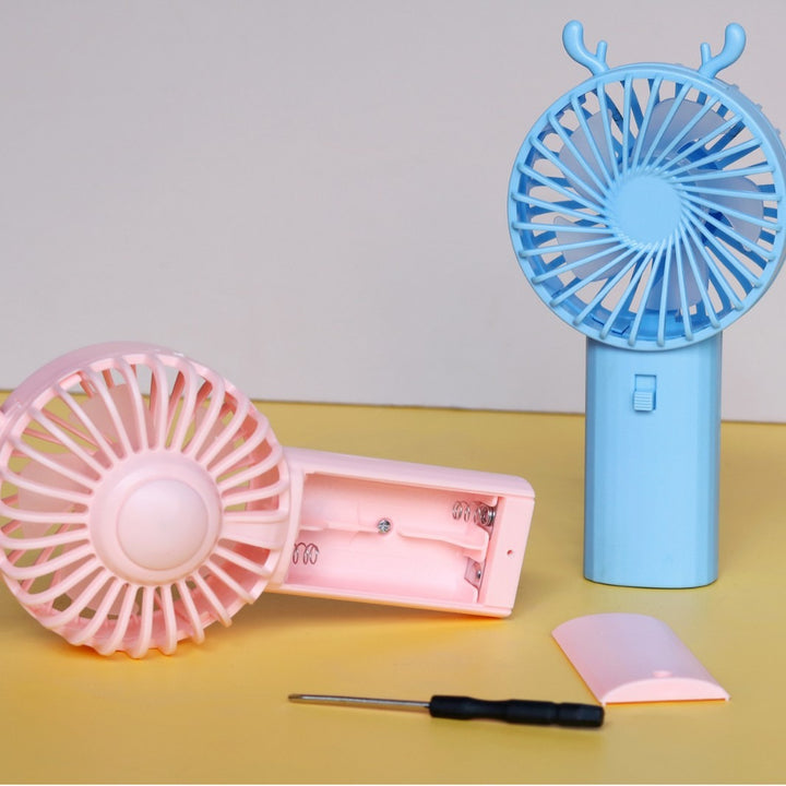 Unisex Portable Creative Animal Design Fan Stornfield