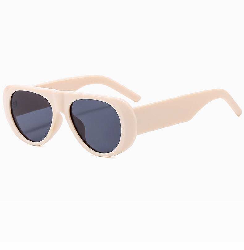 Contemporary Oversized Shield Sunglasses Stornfield