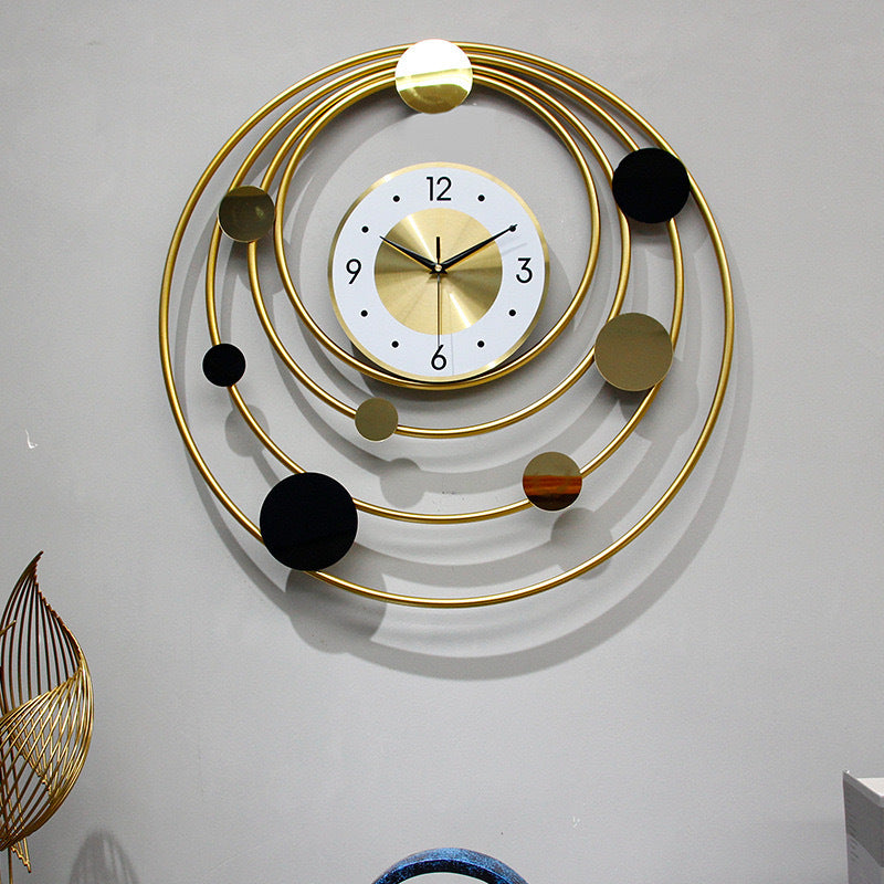 Modern Planetary Wall Clock Stornfield