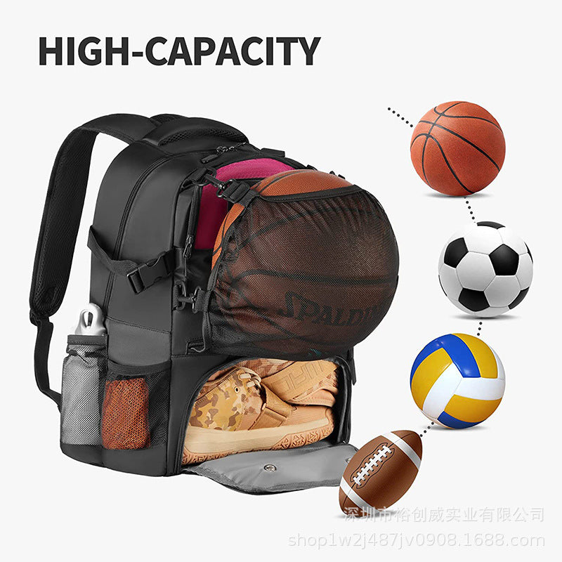 Multi-Compartment Sports Gear Backpack Stornfield