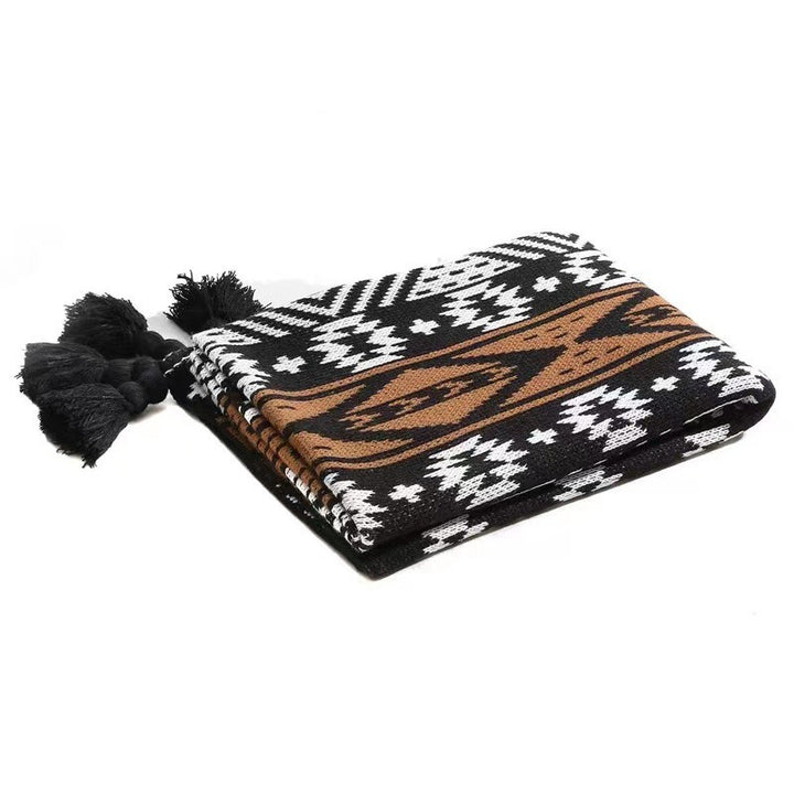 Cozy Knit Throw Blanket