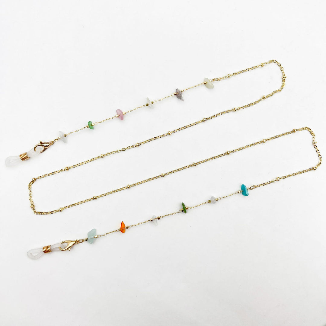 Colorful Gemstone Eyewear Chain Stornfield