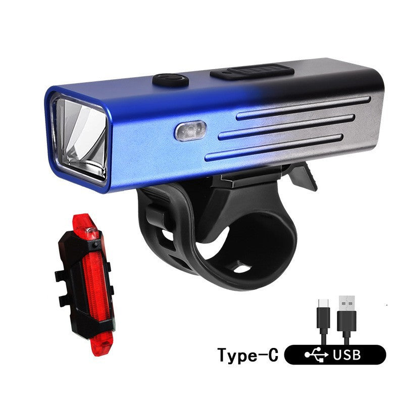 Rechargeable Bicycle Headlight and Safety Taillight Set Stornfield