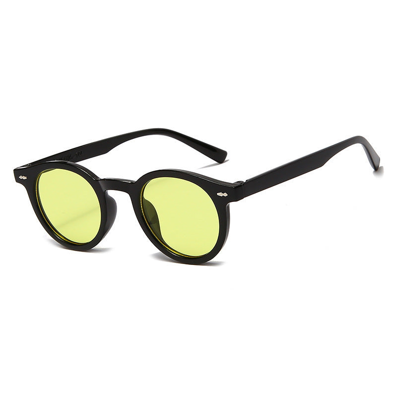 Retro-Inspired Round Frame Sunglasses Stornfield