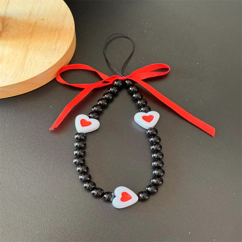 Heart-Themed Beaded Accessory Stornfield
