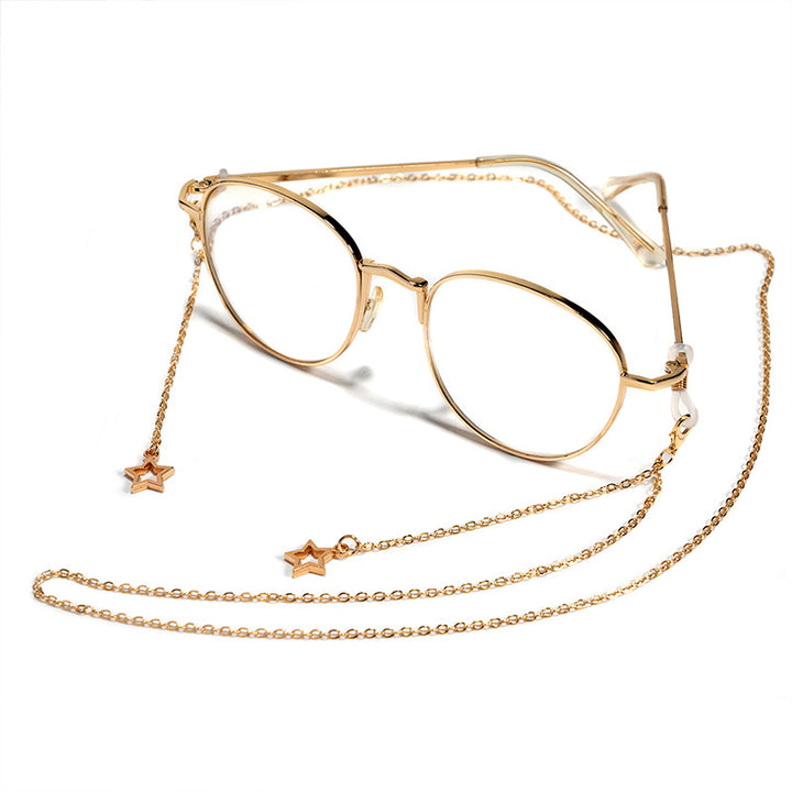 Stylish Star-Embellished Eyewear Chain Stornfield