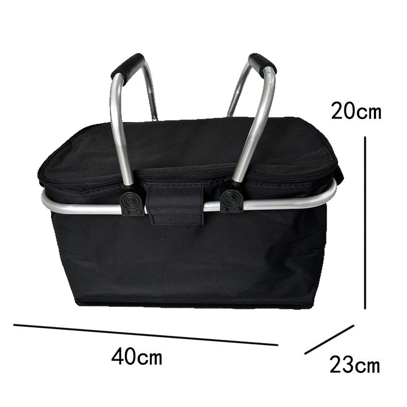 Cooler bag with sturdy aluminum frame and insulating inner lining Stornfield