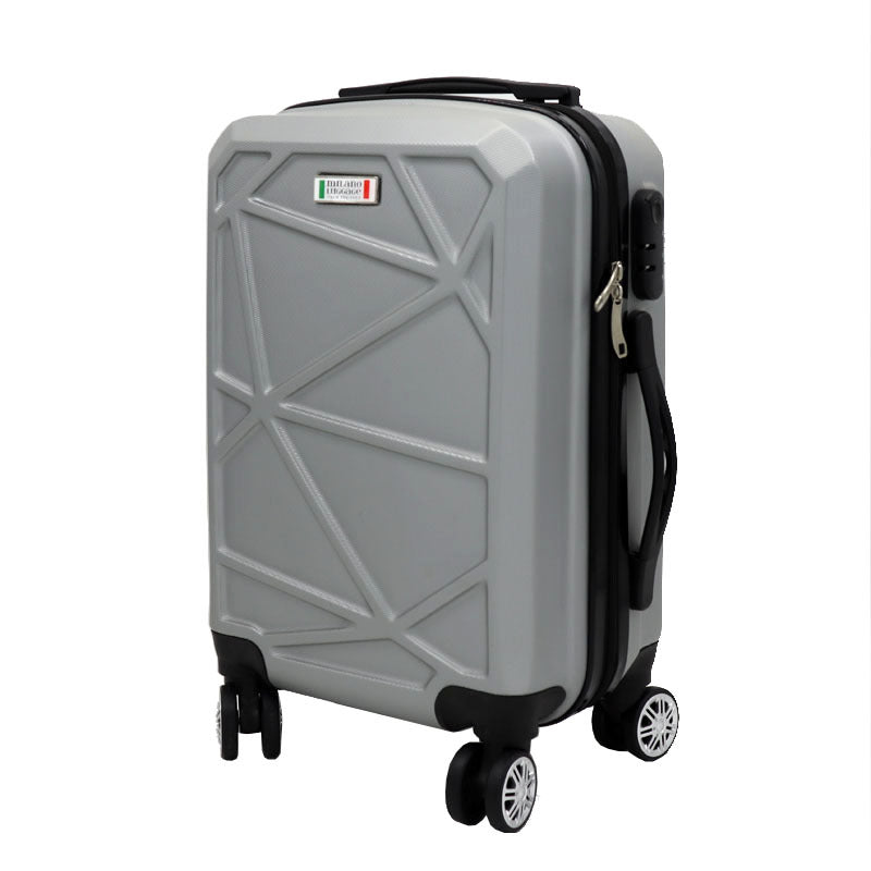 Unisex Geometric Hard Shell Spinner Suitcase Stornfield