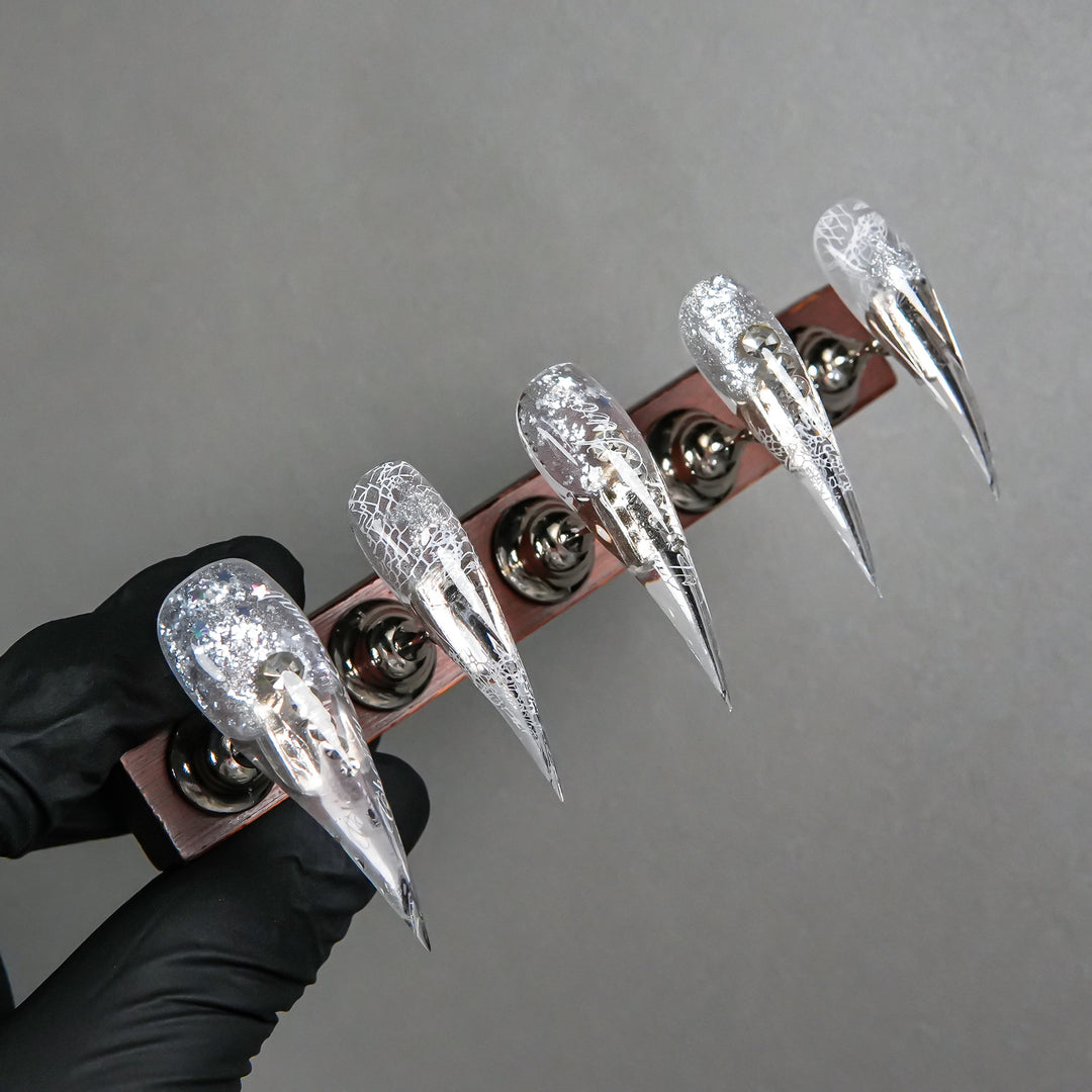 Sculpted Stiletto Press-On Nail Tips