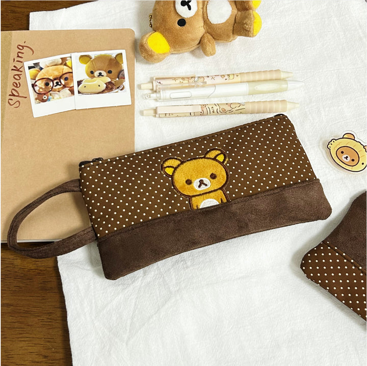 Cute Plush Animal-Themed Zippered Pencil Case